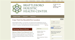 Desktop Screenshot of brattleboroholistichealth.com