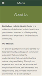 Mobile Screenshot of brattleboroholistichealth.com